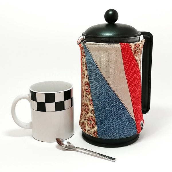 EarthSoul French Press Collars keep your brewed coffee warm in between cups.