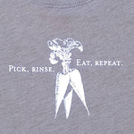 Carrot "Pick. Rinse. Eat. Repeat." T-shirt