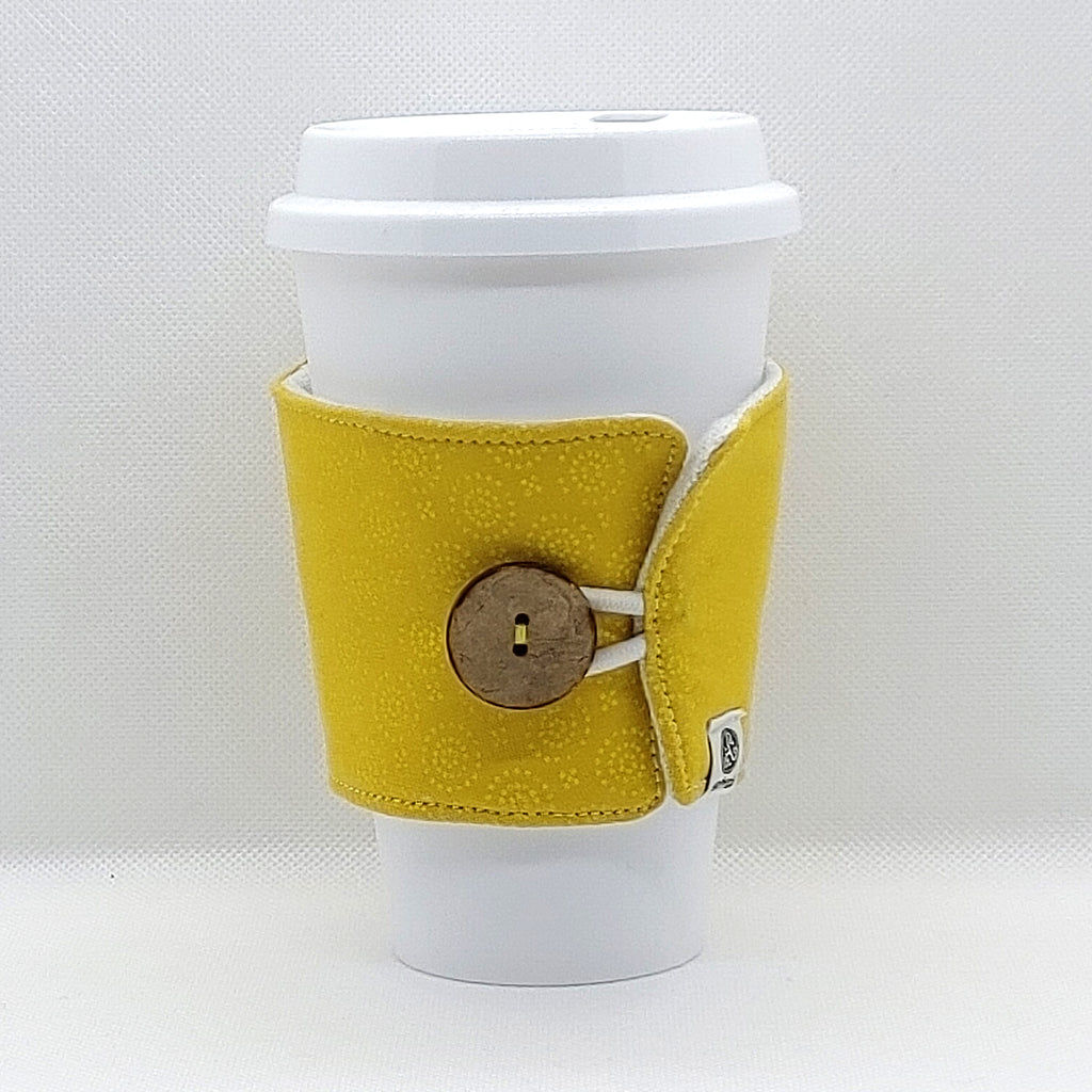 Coffee Collar - Yellow Starburst