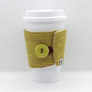 Coffee Collar - Chartreuse Stitch